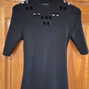 Ted Baker Black Long Sleeve Dress